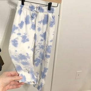 Zella Blue Tie Dye Jogger Pants